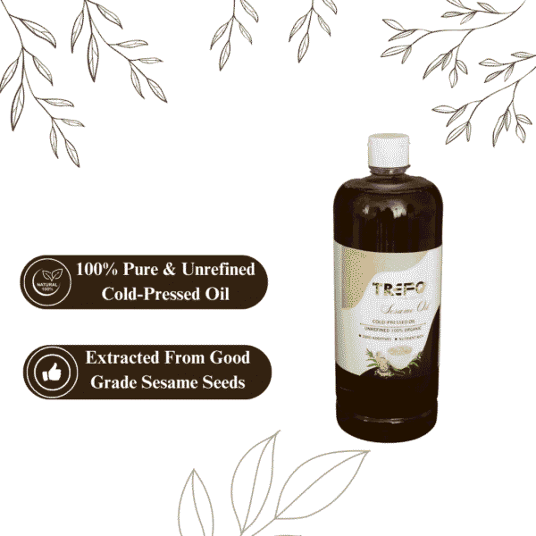 100% pure sesame oil