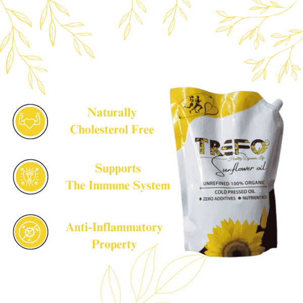 cold-pressed sunflower oil benefits